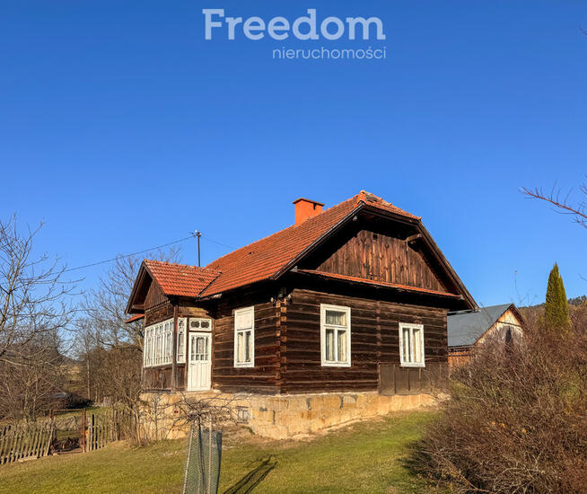 Klimatyczny dom z bali w Węglówce