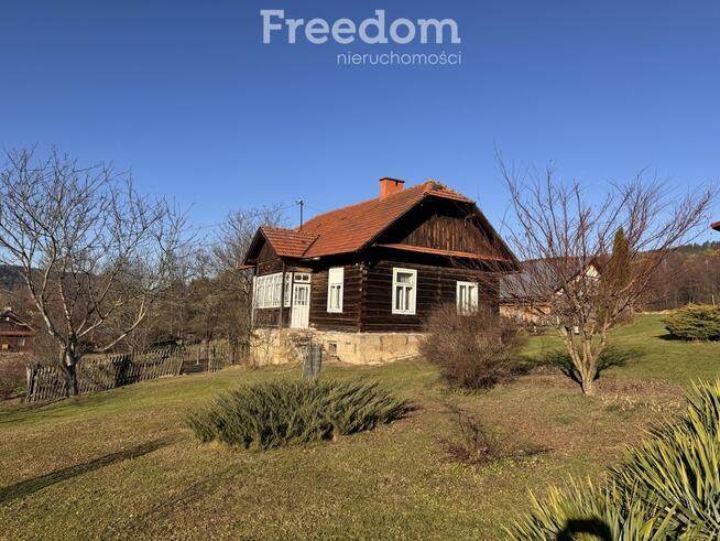 Klimatyczny dom z bali w Węglówce