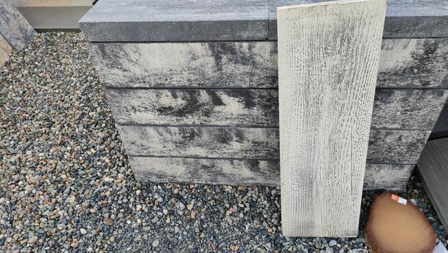 Deska tarasowa decha taras płyta betonowa 75x25 biała