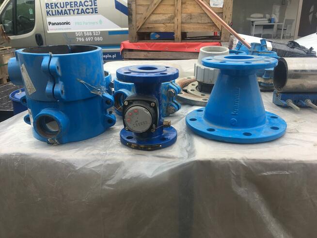 wodomierze, złączki, kształtki, opaski, zabezpieczenia do rur