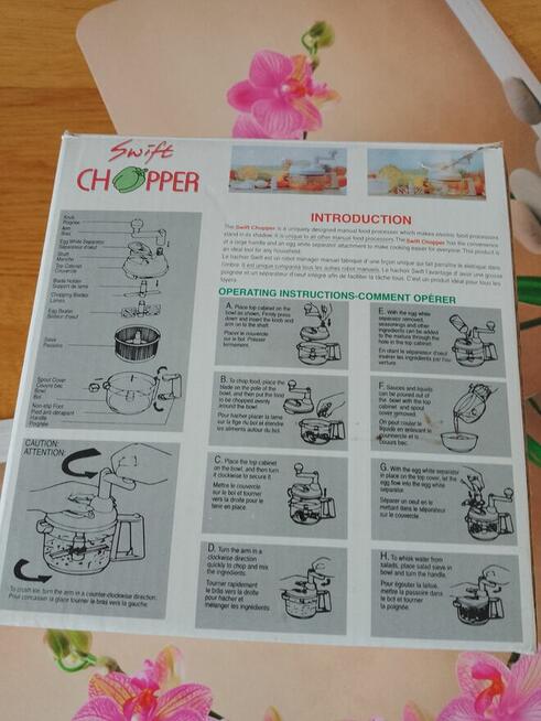 Robot Rozdrabniacz do warzyw ręczny XXL