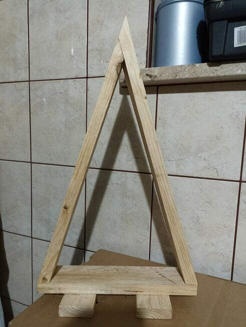 Choinki drewniane, ozdoba