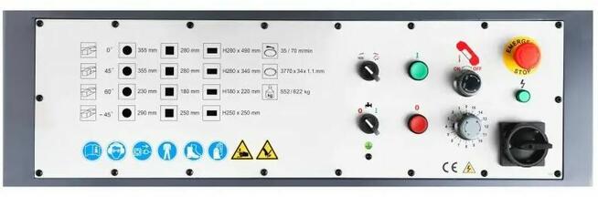 Przecinarka taśmowa do metalu CORMAK BS530