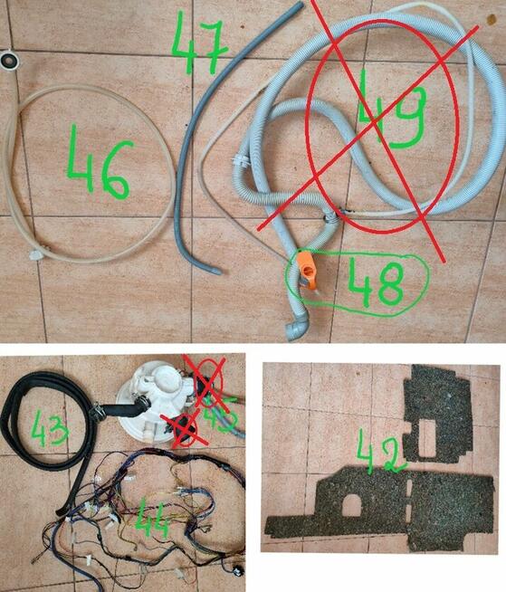 Zmywarka Electrolux ESI64010X - NA CZĘŚCI -50% taniej