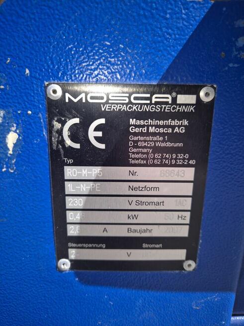 Paskarka związana bandownica MOSCA TYP RP-M-P5