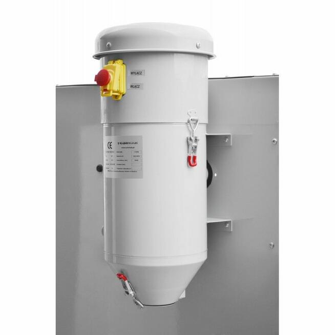 Duża Piaskarka Kabinowa Kabina do Piaskowania 1000L + ODCIĄG