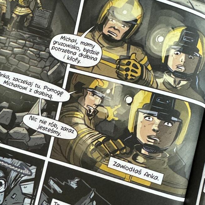 NOWOŚĆ! Komiks STRAŻACY o strażakach OSP TWARDA OPRAWA