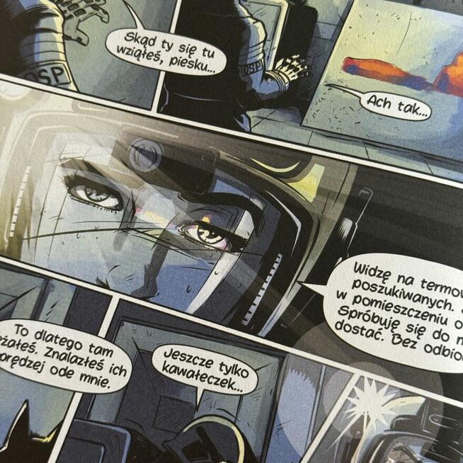 NOWOŚĆ! Komiks STRAŻACY o strażakach OSP TWARDA OPRAWA