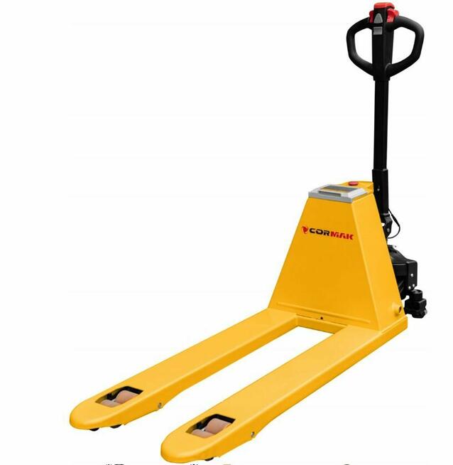 Nowy wózek elektryczny paletowy z ładowarką 1500kg udźwigu