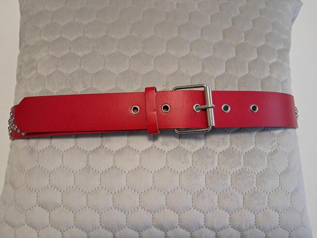 Pasek damski czerwony, do sprzedania