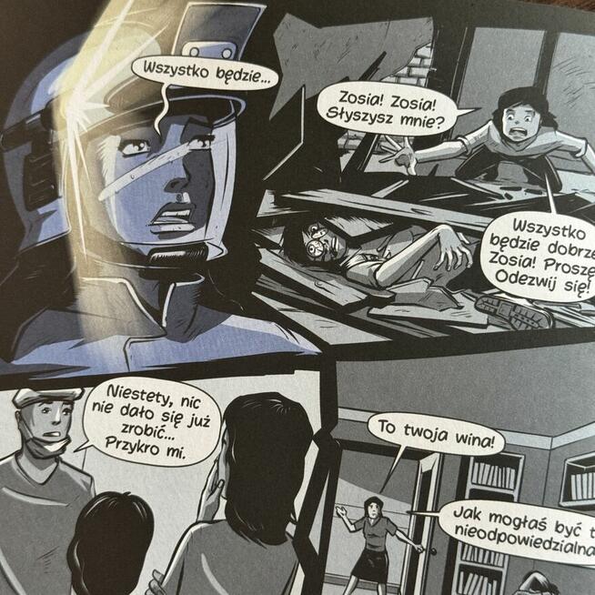 NOWOŚĆ! Komiks STRAŻACY o strażakach OSP TWARDA OPRAWA