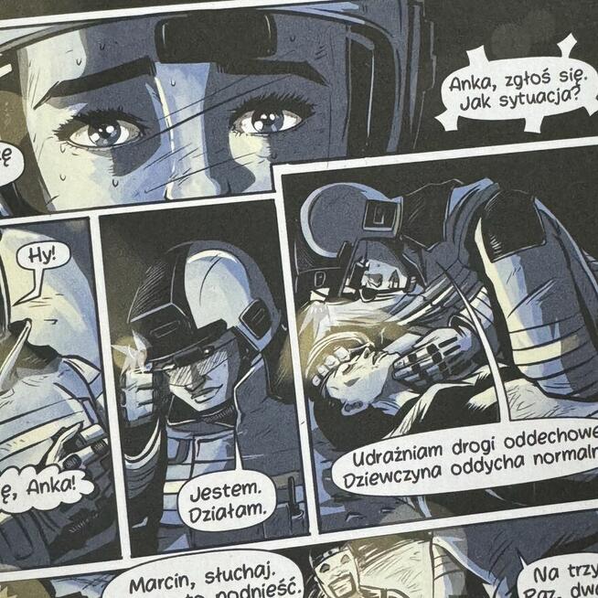 NOWOŚĆ! Komiks STRAŻACY o strażakach OSP TWARDA OPRAWA
