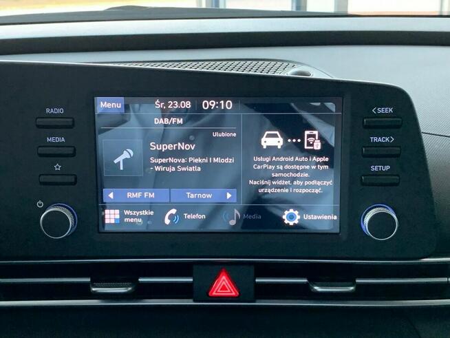 Hyundai Elantra 1.6 MPI 6M/T 123 km Salon Polska Faktura VAT 23%