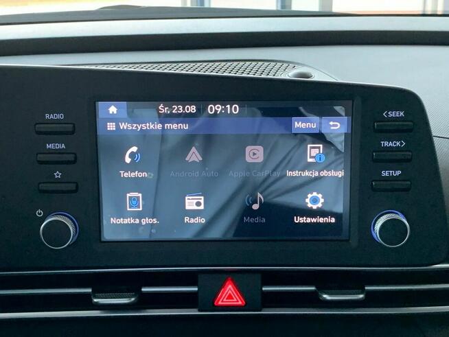 Hyundai Elantra 1.6 MPI 6M/T 123 km Salon Polska Faktura VAT 23%