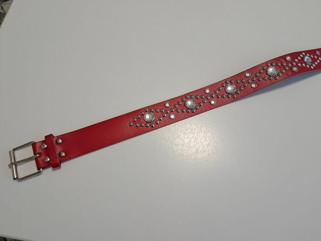 Pasek damski czerwony, do sprzedania