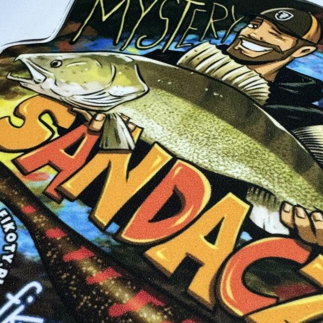 Naklejki laminowane na łódź ponton samochód WĘDKARSKIE