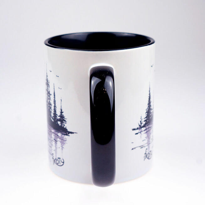 Wyjątkowy PREZENT na święta dla WĘDKARZA kubek RYBY I LAS