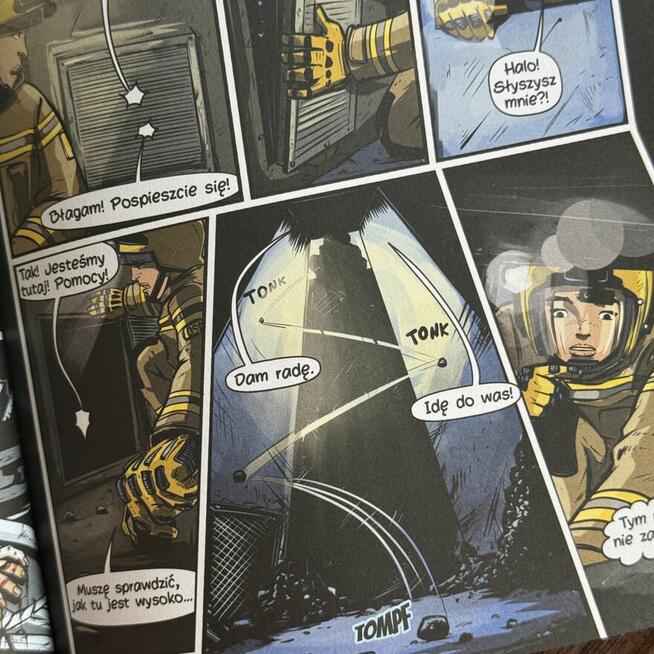 NOWOŚĆ! Komiks STRAŻACY o strażakach OSP TWARDA OPRAWA
