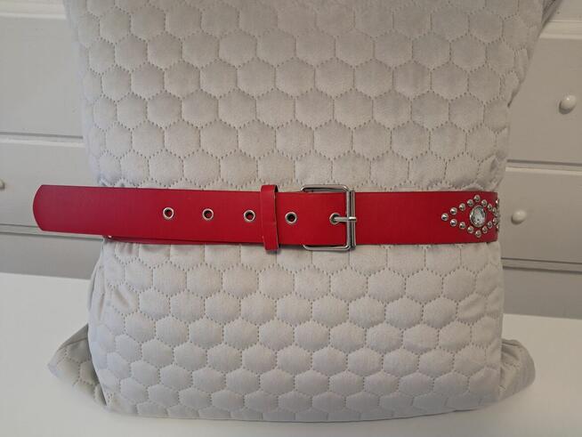 Pasek damski czerwony, do sprzedania