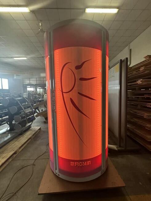 Solarium NOWA Kabina opalająca SHINY EUROSUN ANTIPANIC!!!
