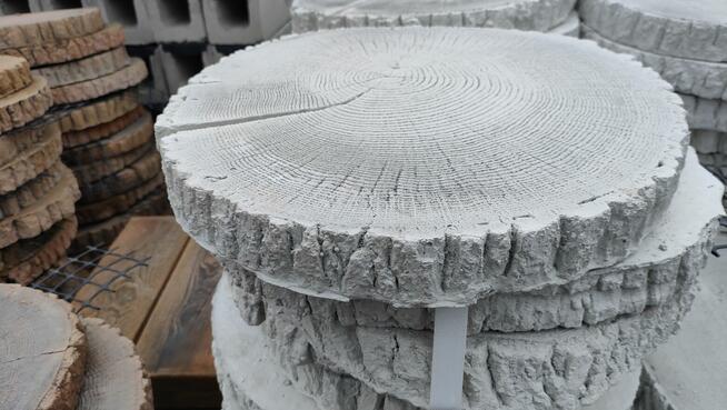 Pień drewnopodobny płyta ogrodowa płytki tarasowe taras