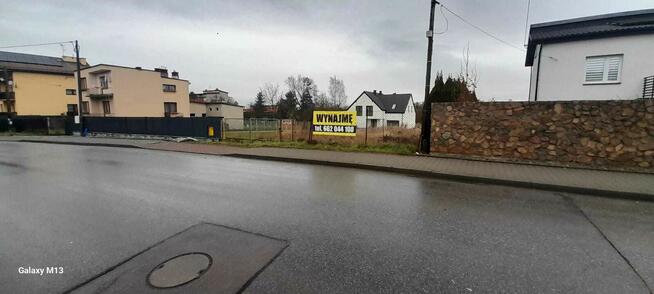 Wynajmę działkę w centrum Skawiny
