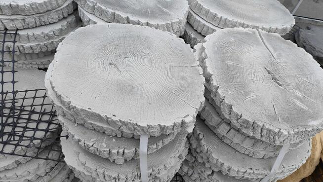 Pień drewnopodobny płyta ogrodowa płytki tarasowe taras