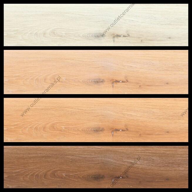 Płytki do jodełki w salonie, łazience 60x17 Limewood brown