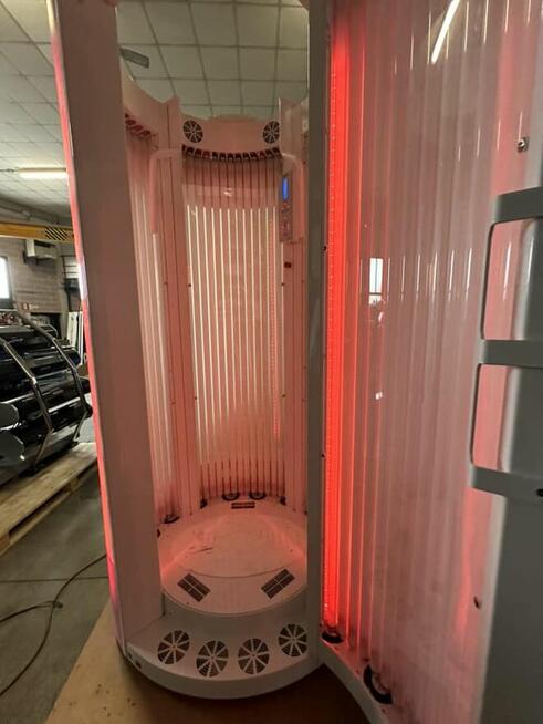 Solarium NOWA Kabina opalająca SHINY EUROSUN ANTIPANIC!!!