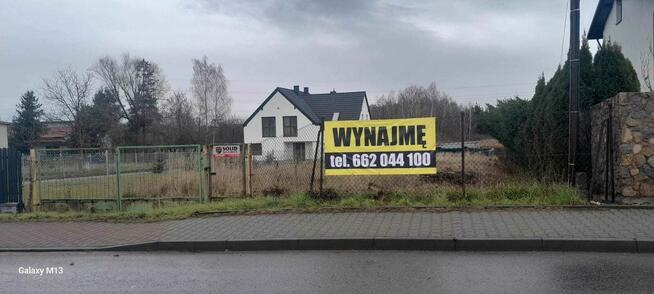Wynajmę działkę w centrum Skawiny