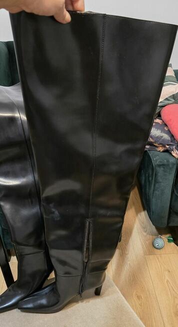 Kozaki długie czarne H&M