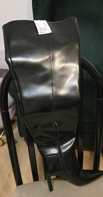 Kozaki długie czarne H&M