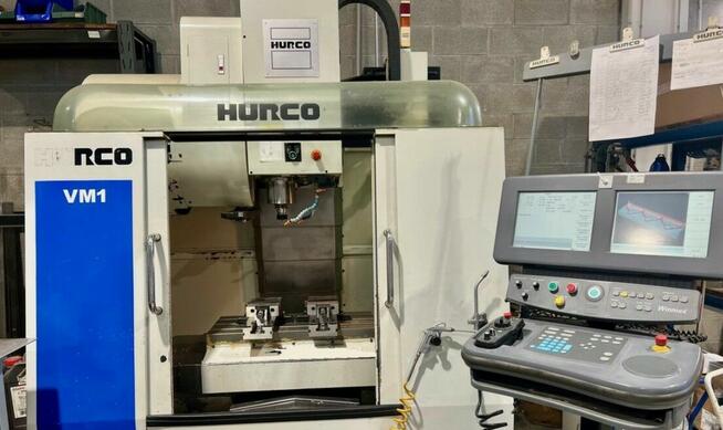 HURCO VM 1 pionowe centrum obróbcze 2008