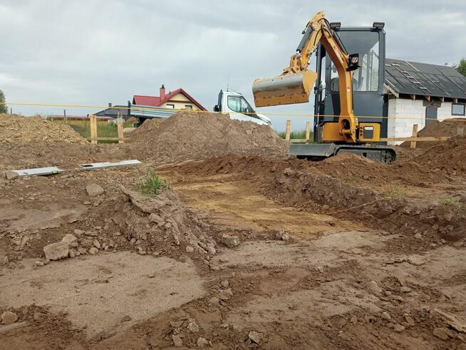 Minikoparka Gdańsk i okolice WYNAJEM BEZ OPERATORA