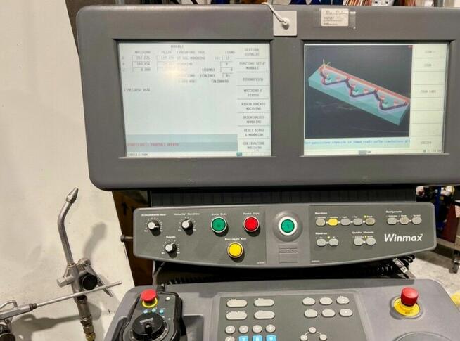 HURCO VM 1 pionowe centrum obróbcze 2008