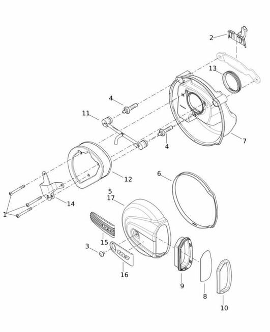 Kompletny Filtr powietrza Harley Davidson Touring