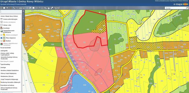 Działka rolno-budowlana Nowy Wiśnicz