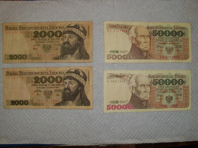 Sprzedam Banknoty i Monety