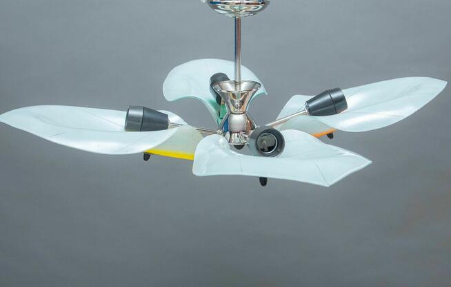 Żyrandol lata 60 New Look Pop-Art Mid-Century Vintage PRL