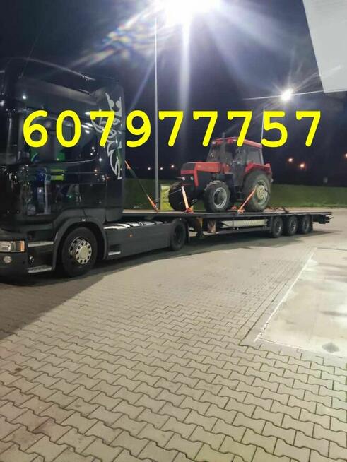 POMOC Drogowa Maszyny rolnicze Ciągniki Busy Laweta S5