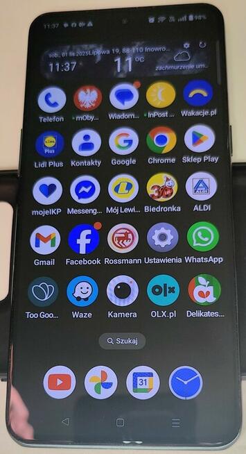 SMARTFON OnePlus 10 T CHP2415 5G 8GB 128GB AMOLED Android 15