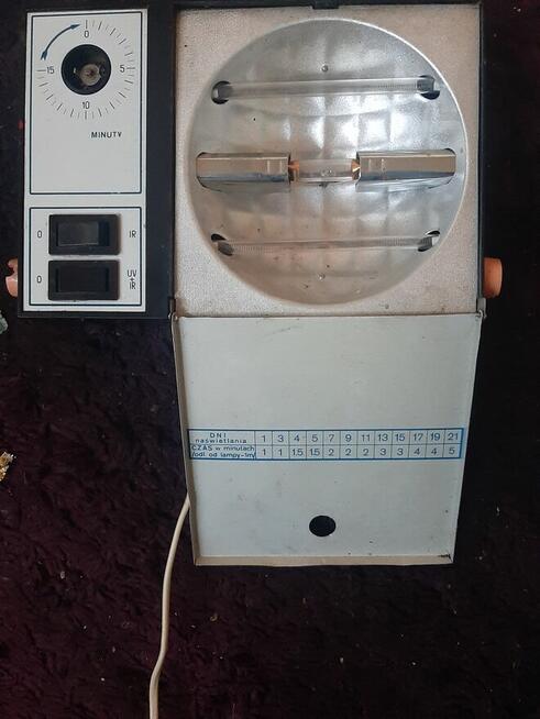 Lampa kwarcowa z PRL