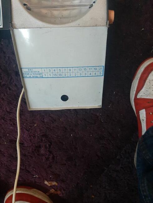 Lampa kwarcowa z PRL