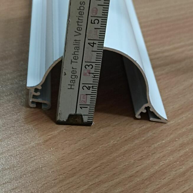 kaseta rolet materiałowych biała alu dzień noc za 100 cm