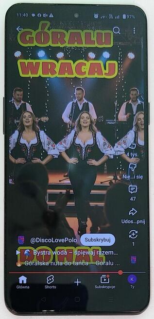 SMARTFON OnePlus 10 T CHP2415 5G 8GB 128GB AMOLED Android 15