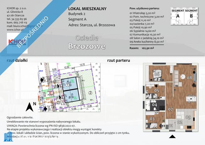 Dom Starcza ul. Brzozowa 30 ICHOR Deweloper