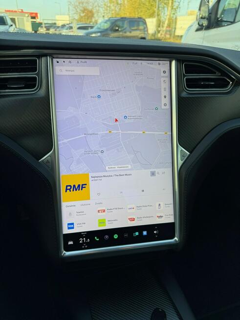 Tesla Model S 100D 525KM 100kWh 4x4 Zarejestrowana w PL Import UE Bogata Opcja!