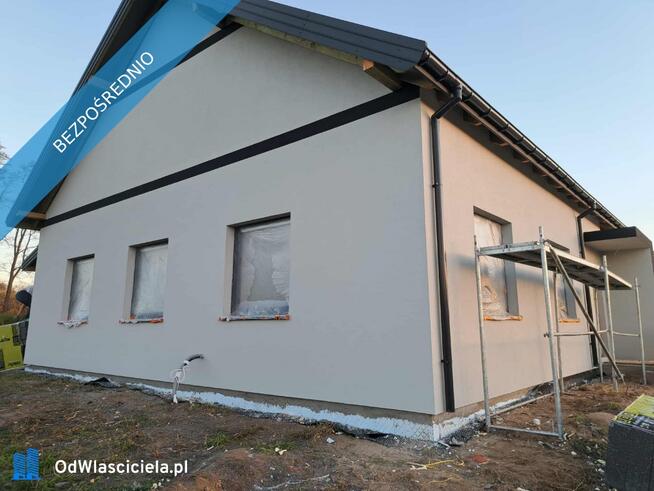 parterowy z garażem, wykończenie premium