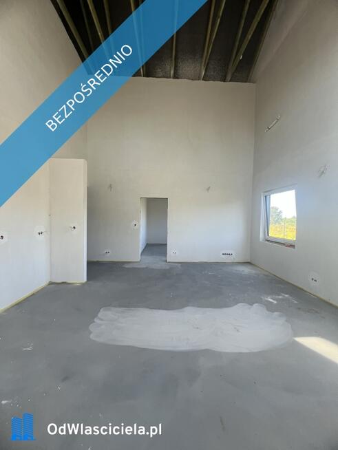 parterowy z garażem, wykończenie premium