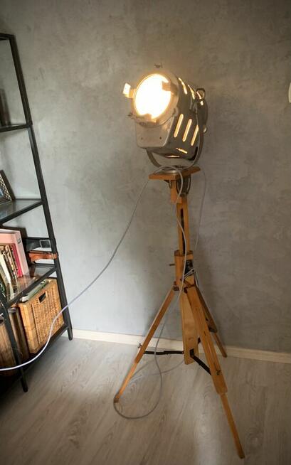 Lampa loft teatralno filmowa lata 50